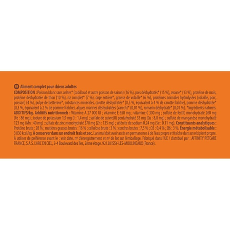 Nature's Variety Croquettes Poisson Chien 10kg - 30% Protéines