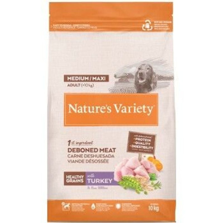 Croquettes Chien Adulte Dinde 10kg - Healthy Grain & Peau Brillante