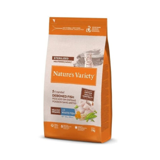 Croquettes Nature's Variety Poisson Chat Stérilisé 1,2kg