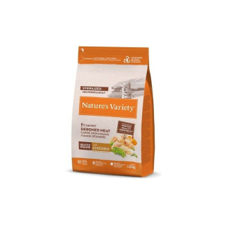 Croquettes Poulet Nature's Variety - Chat Stérilisé 1,25kg