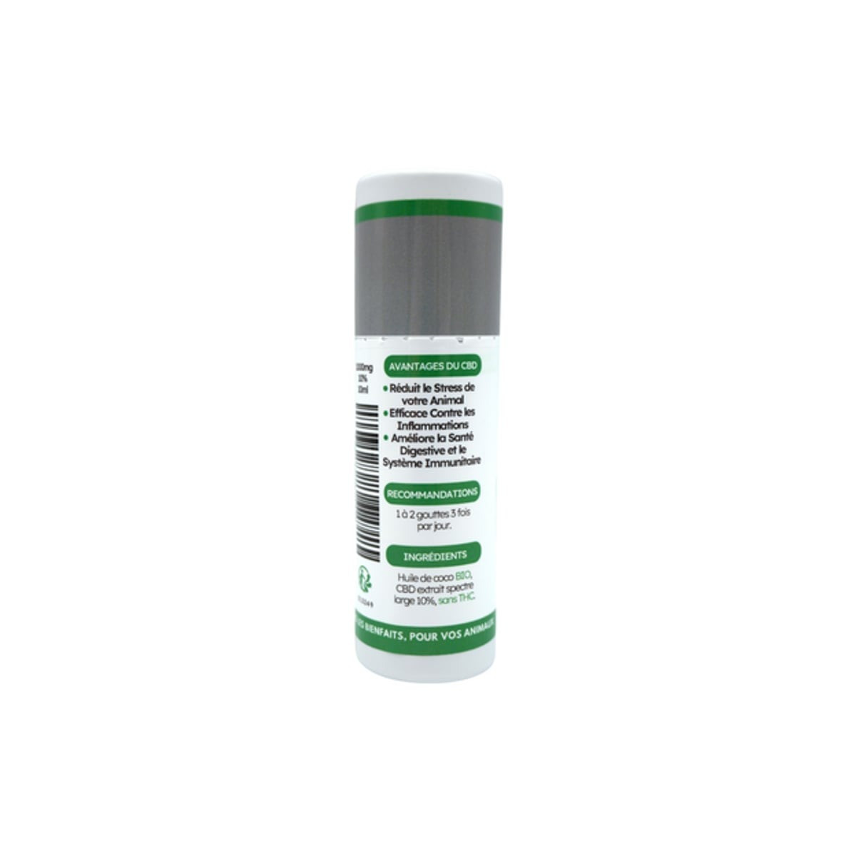 Huile Chanvre ANICOOL 10% - Grand Chien 10ml - Bien-être Articulations