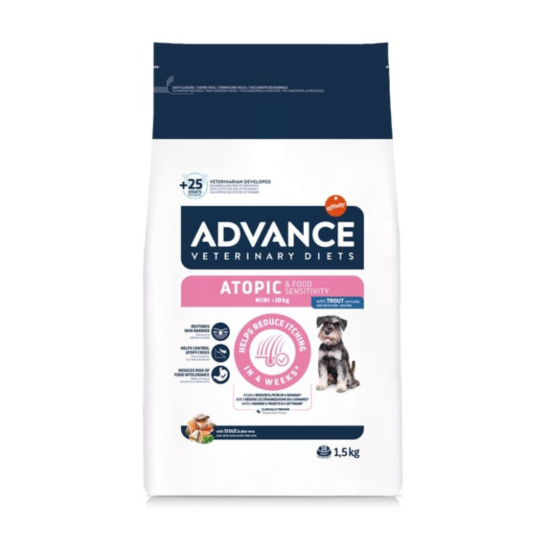 Advance Atopic Mini 3kg : Solution dermatologique pour chiens