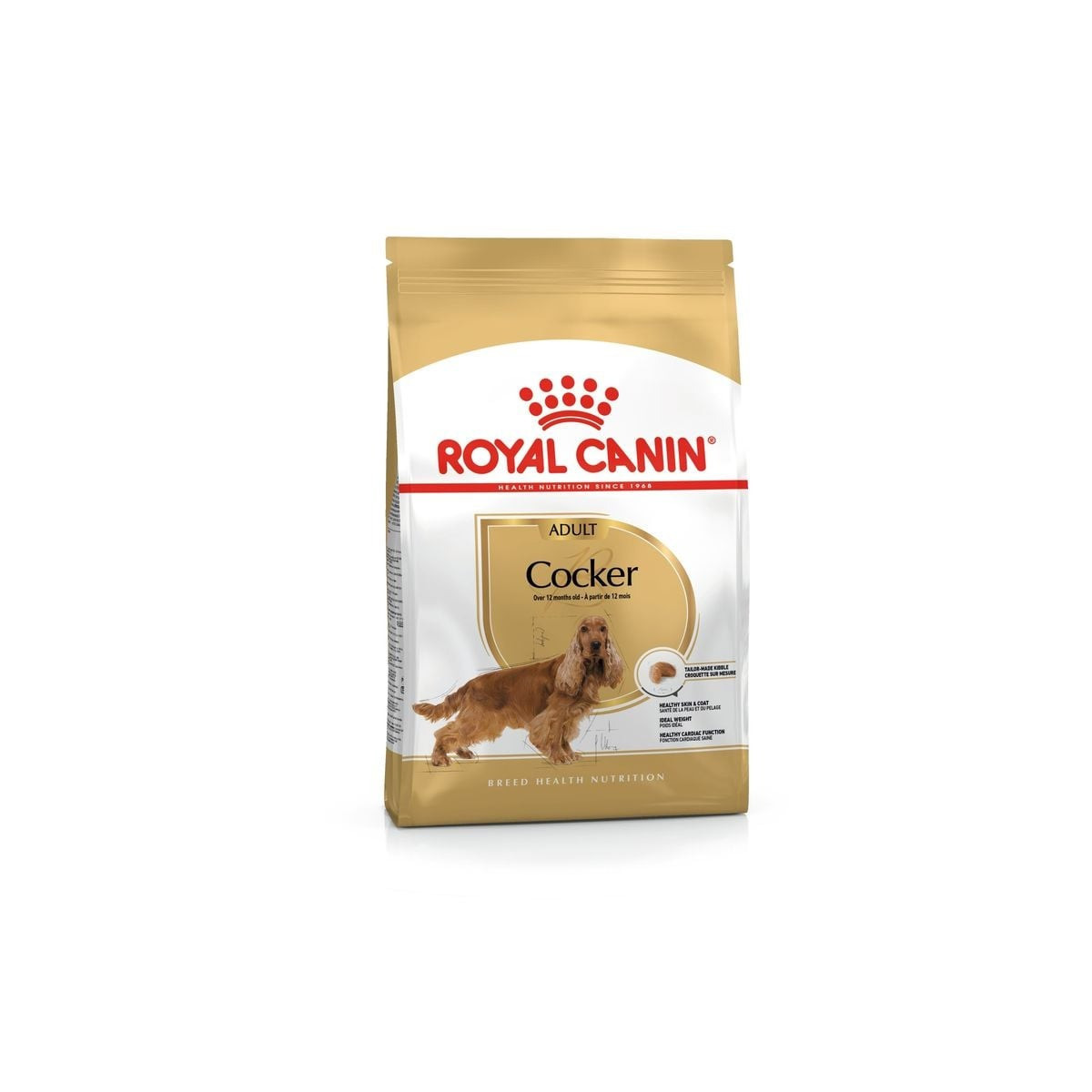 Royal Canin Cocker Adult : Croquettes 3 kg - Santé peau & cœur