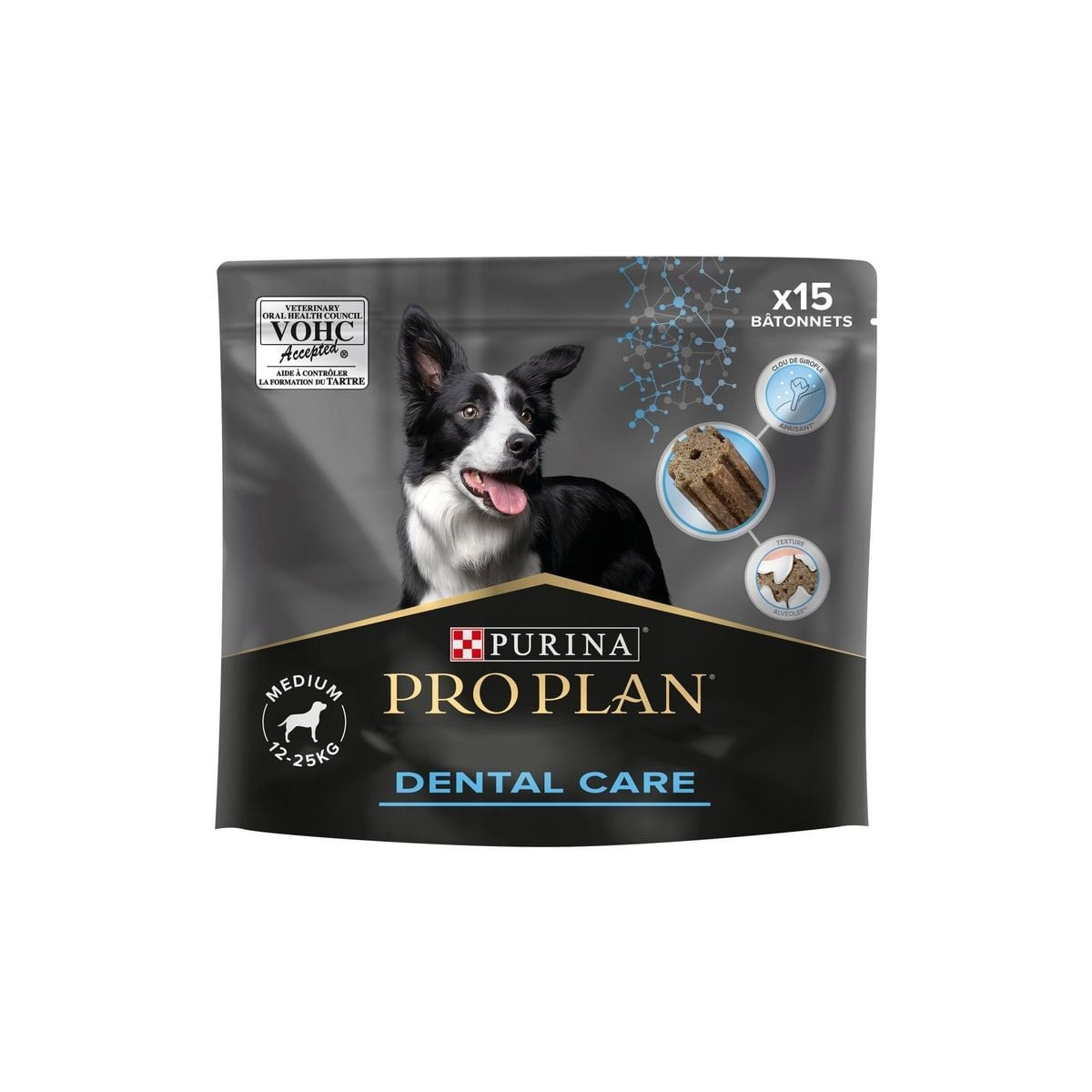 Friandises Dentaires Proplan - Chien 12-25kg - Tartre & Santé Buccale