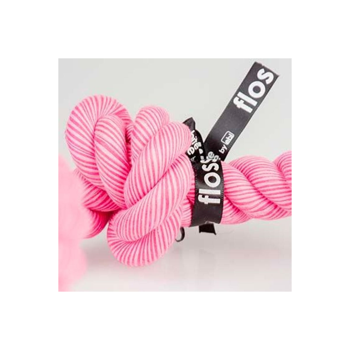 Jouet corde Floss 5 nœuds DUVO rose - Idéal pour chiens actifs