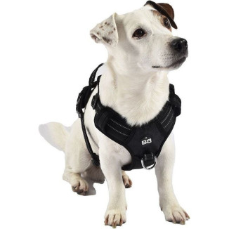 Harnais Croci Rando Walk Noir - Randonnée Chien 46-70cm, Anti-Traction
