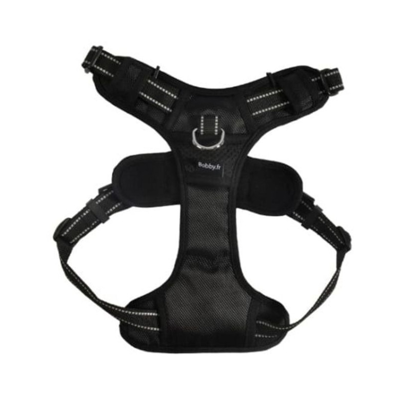 Harnais Croci Rando Walk Noir - Randonnée Chien 46-70cm, Anti-Traction
