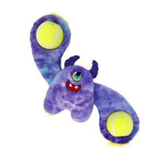 KONG Woozles Monster : Jouet interactif chien & chat