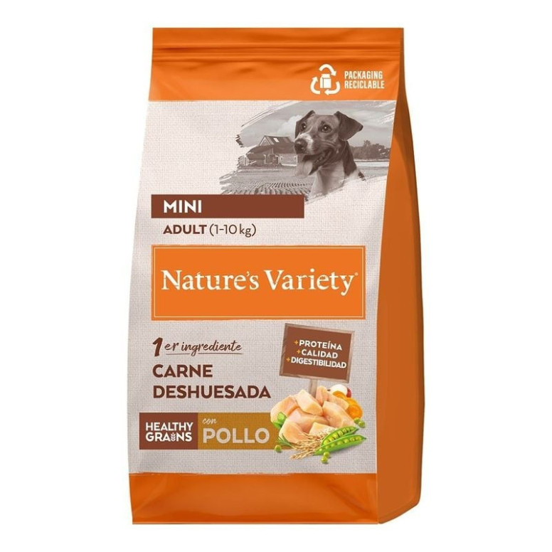 Nature's Variety Croquettes Poulet Mini 3kg - Santé & Pelage Brillant
