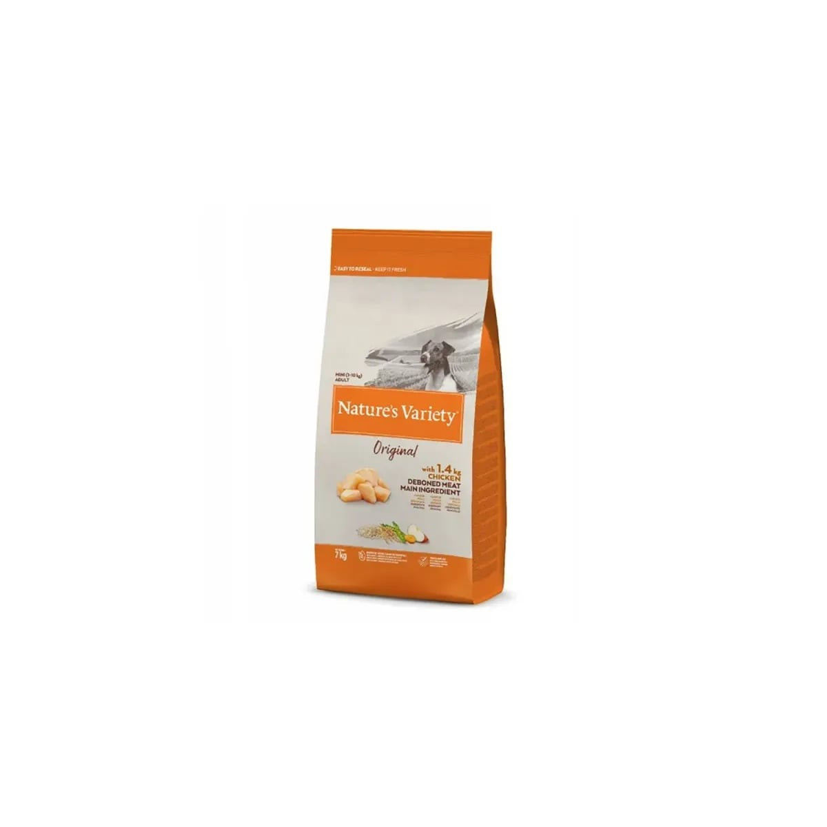 Croquettes Poulet Nature's Variety 7kg - Petits Chiens - Équilibré