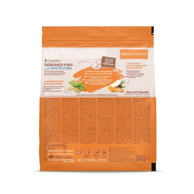 Nature's Variety Poisson Chatons 1,25kg - Équilibré & Croissance