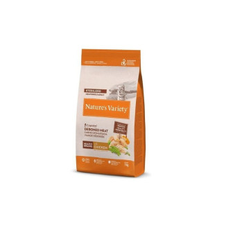 Croquettes Nature's Variety Poulet Chat 7kg - Alimentation Équilibrée