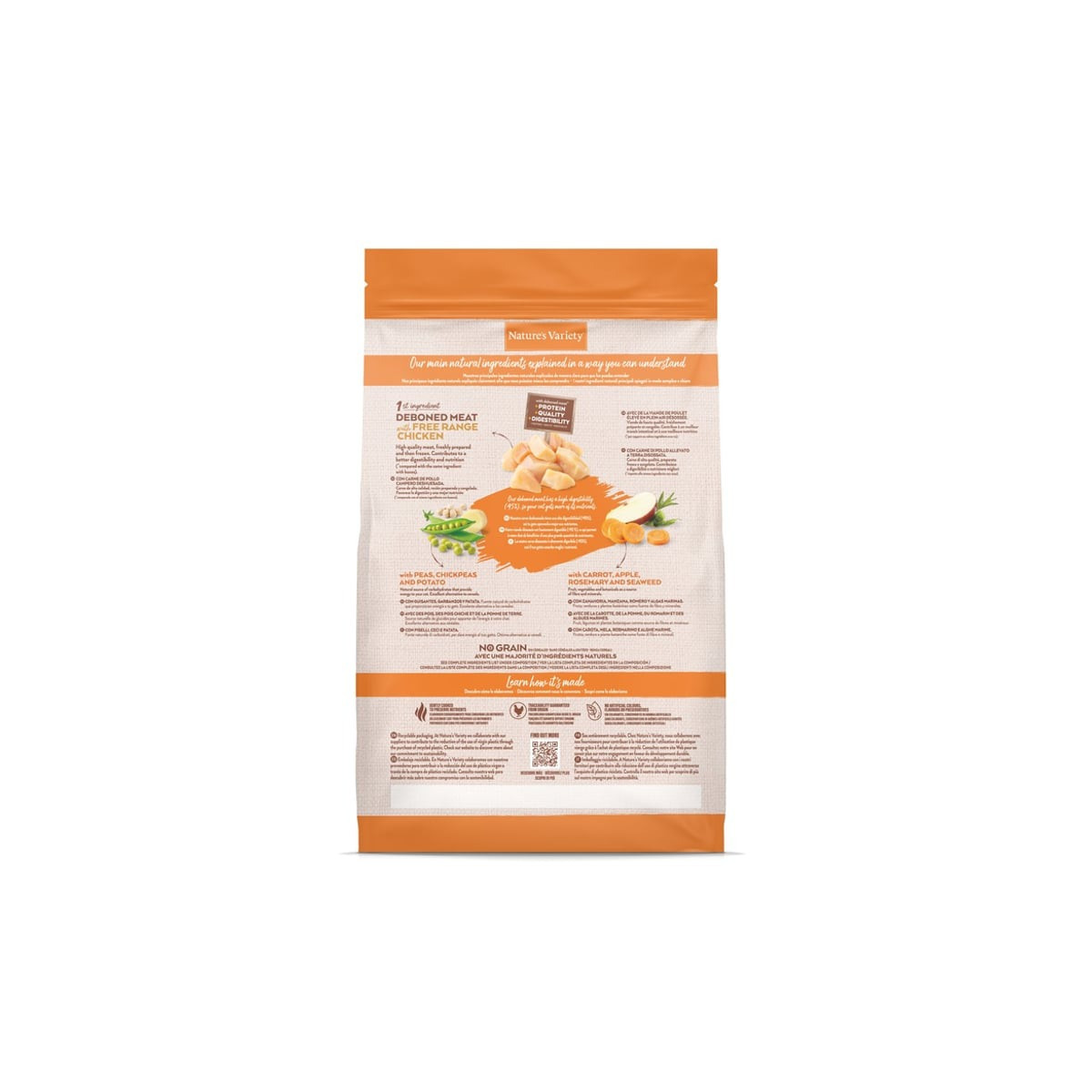 Croquettes Chatons Poulet 3kg Sans Céréales - Développement Optimal
