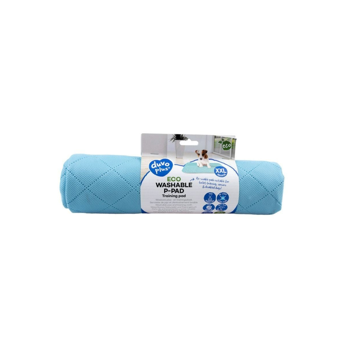 Tapis Duvo éducatif XXL - Lavable, absorbant pour chien
