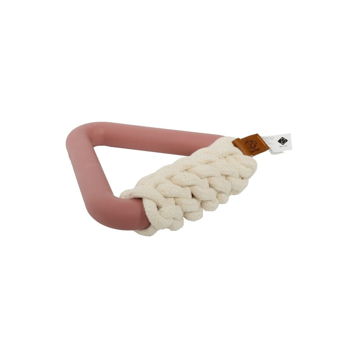 Jouet Duvo Milan rose : caoutchouc TPR + corde coton pour chien