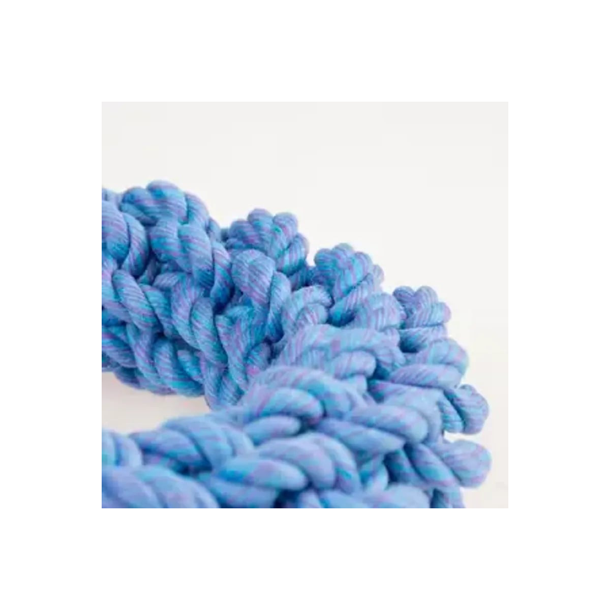 Jouet Duvo anneau bleu : robuste, traction & santé dentaire chien