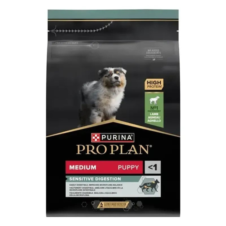 Proplan Croquettes Chiot Race Moyenne - Digestion Facile 12 kg