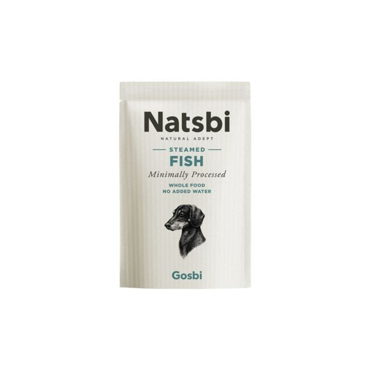 Gosbi 500g Nourriture Chien Poisson - Bouillon Naturel, Sans Céréales