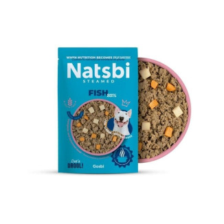 Gosbi Alimentation Humide Poisson 200g - Naturelle & Riche en Oméga-3