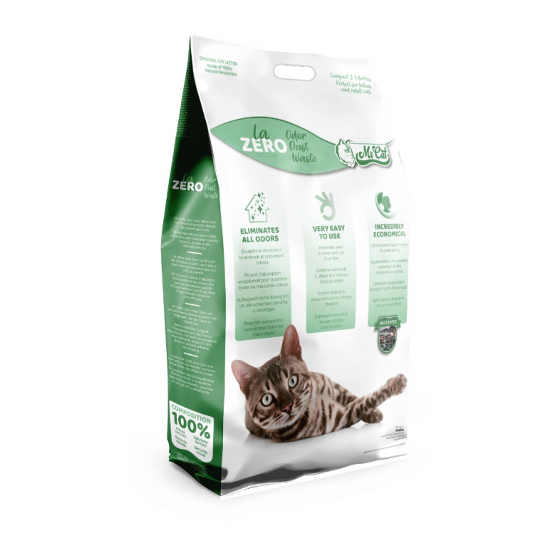 Litière MRCAT Super Premium Sans Parfum 15L - Bentonite Absorbante