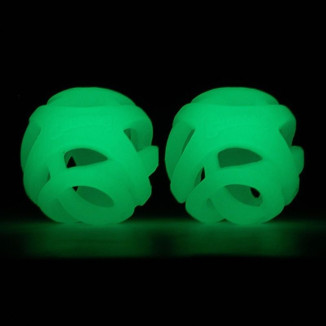 Jouet Chuckit! Air Glow Ball S - 2 balles lumineuses pour chien