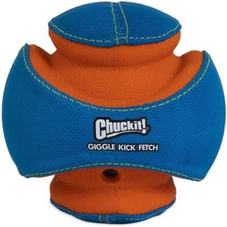 Jouet Chuckit! Giggle Kick Fetch 14cm - Lancez et amusez votre chien