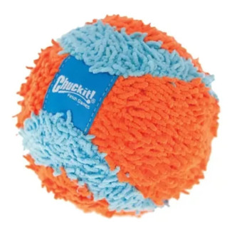 Balle Chuckit! Indoor - Jeu silencieux et durable pour chiens, 12 cm