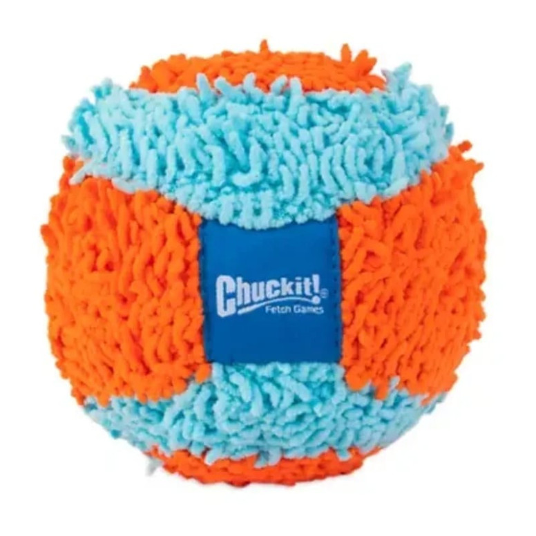 Balle Chuckit! Indoor - Jeu silencieux et durable pour chiens, 12 cm