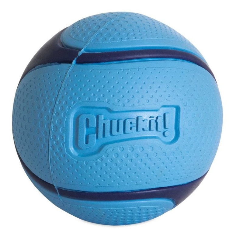 Jouet chien Chuckit! Bacon M - Parfum et rebond pour jeux dynamiques
