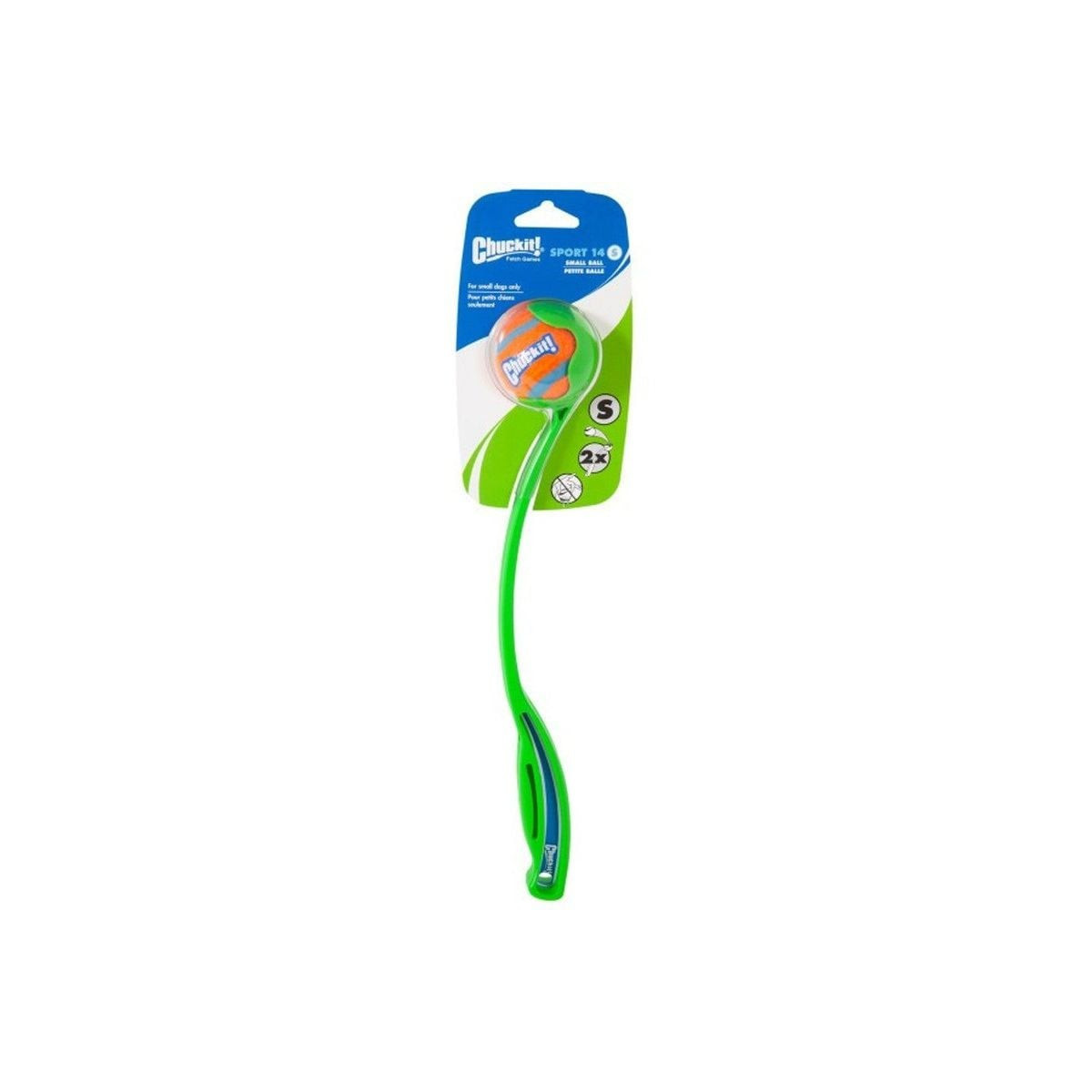Lanceur Chuckit! Sport pour petits chiens - 35cm - Lance 2x plus loin