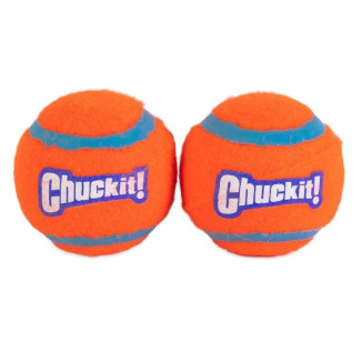 Balle tennis Chuckit! M X2 - Jouet chien flottant et ultra résistant