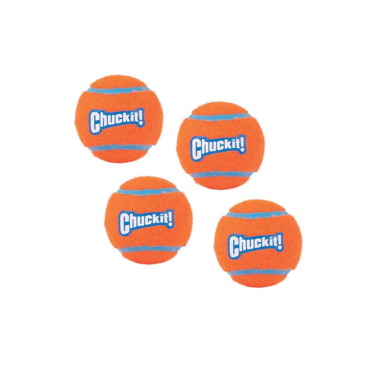 Chuckit! Balles tennis M - Lot 4, idéales jeux eau et lanceurs