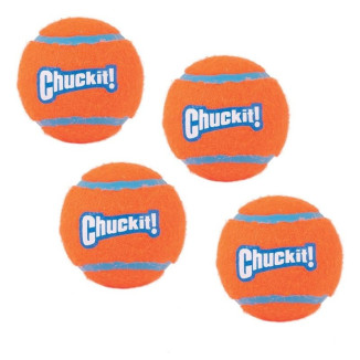 Chuckit! Balles tennis M - Lot 4, idéales jeux eau et lanceurs