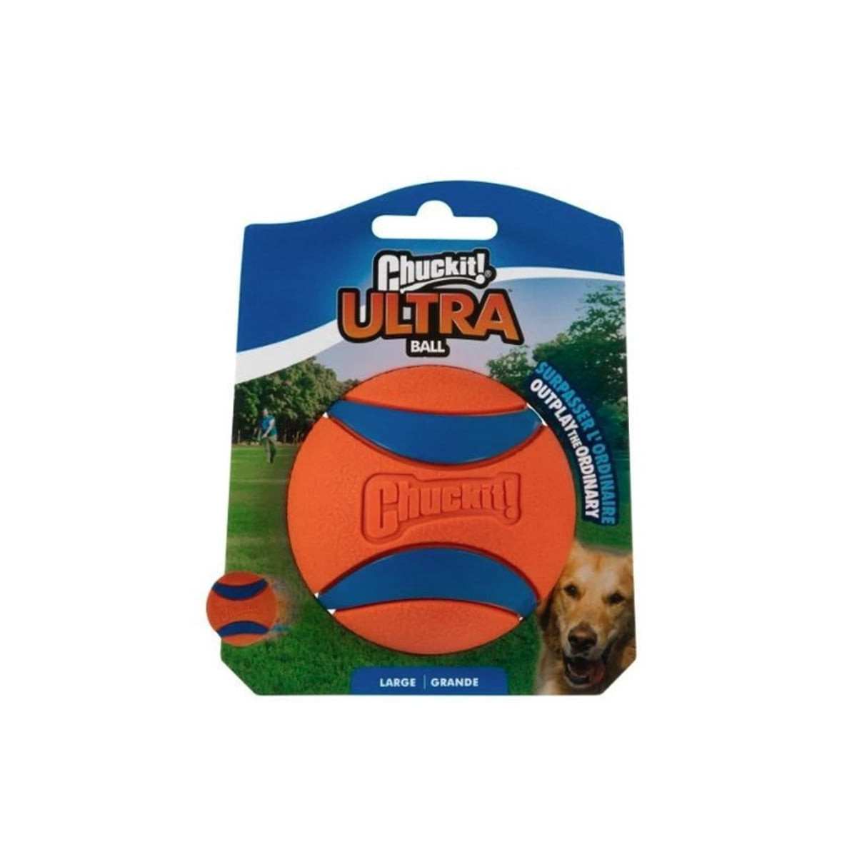 Balle Chuckit! Ultra Ball 7cm - Jeu aquatique et rebond optimal
