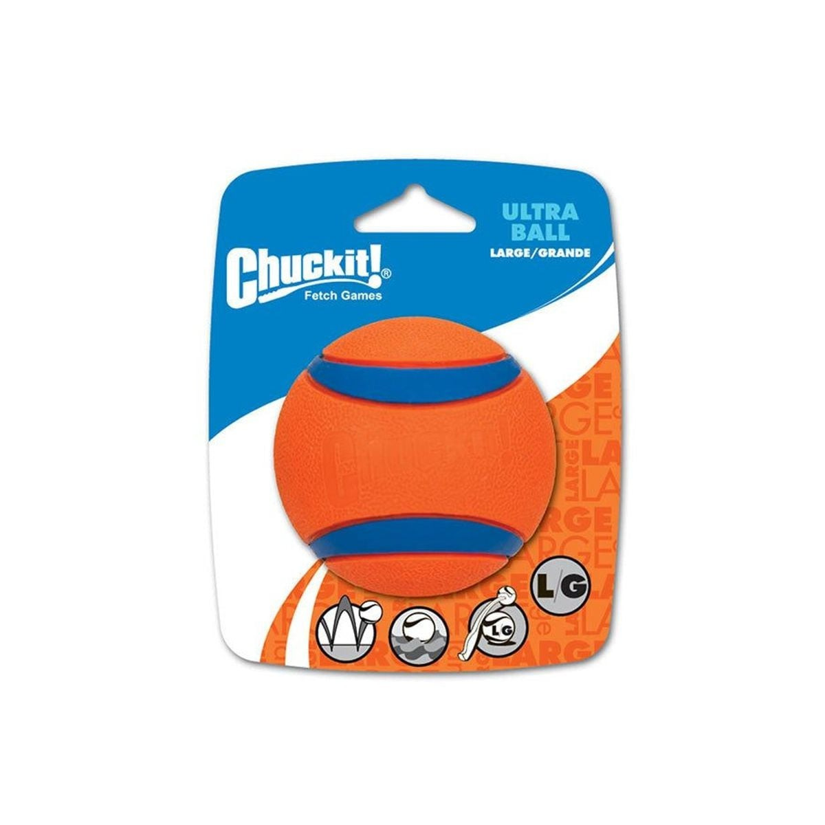 Balle Chuckit! Ultra Ball 7cm - Jeu aquatique et rebond optimal