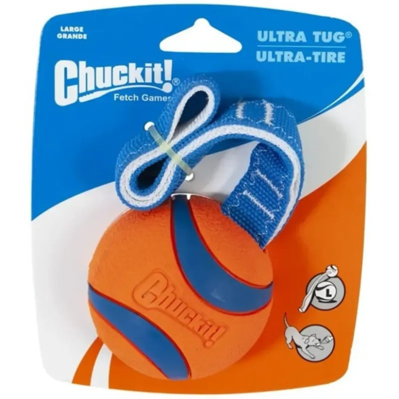 Jouet Chuckit! Ultra Tug L - Robuste et flottant pour grands chiens