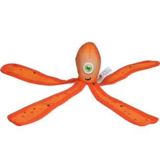 Dog Comets Alien Orange - Jouet chien flottant 28cm interactif