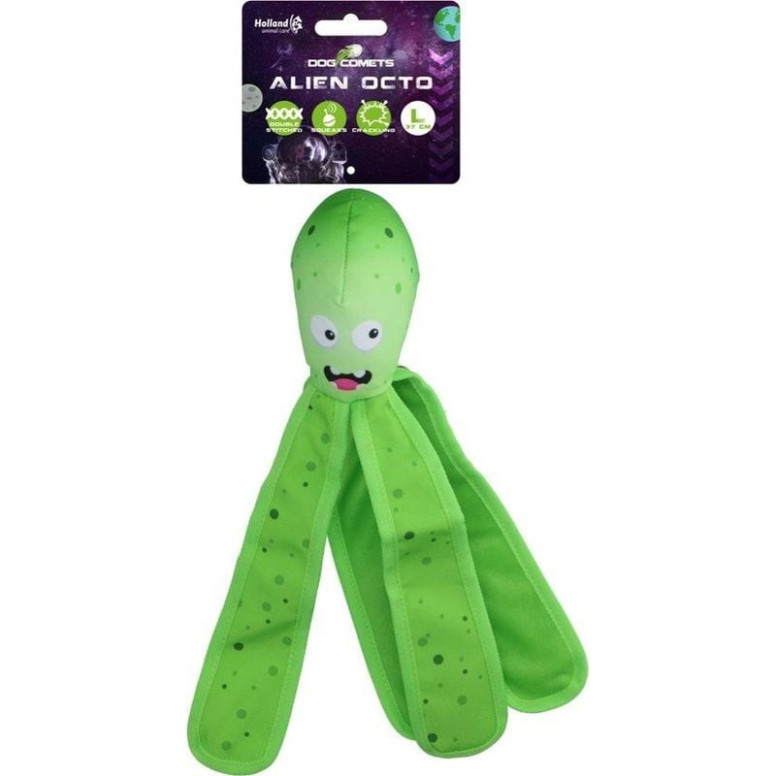Jouet chien Dog Comets Alien Vert - 37cm - Aquatique & résistant