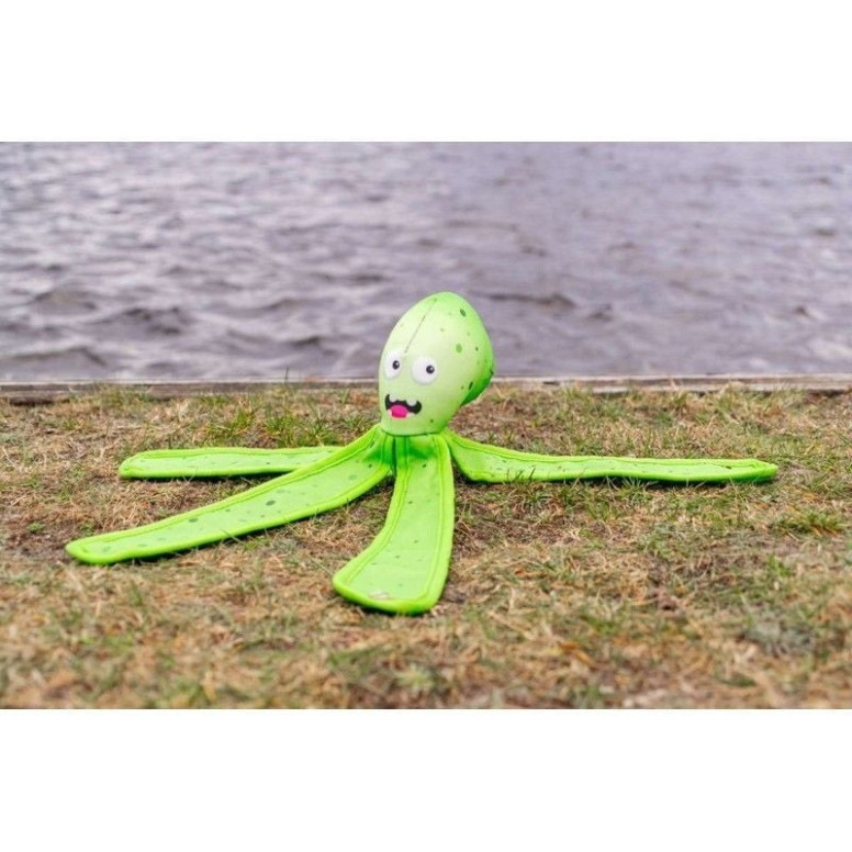 Jouet chien Dog Comets Alien Vert - 28cm - Jeu aquatique & interactif