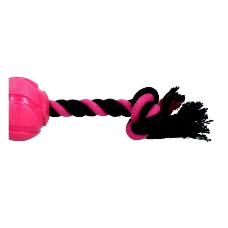 Dog Comets AstroTug Rose : Jouet Chien Rebond Imprévisible 6x27cm