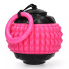 Jouet chien Dog Comets : balle lanceur rose 8 cm, rebond durable