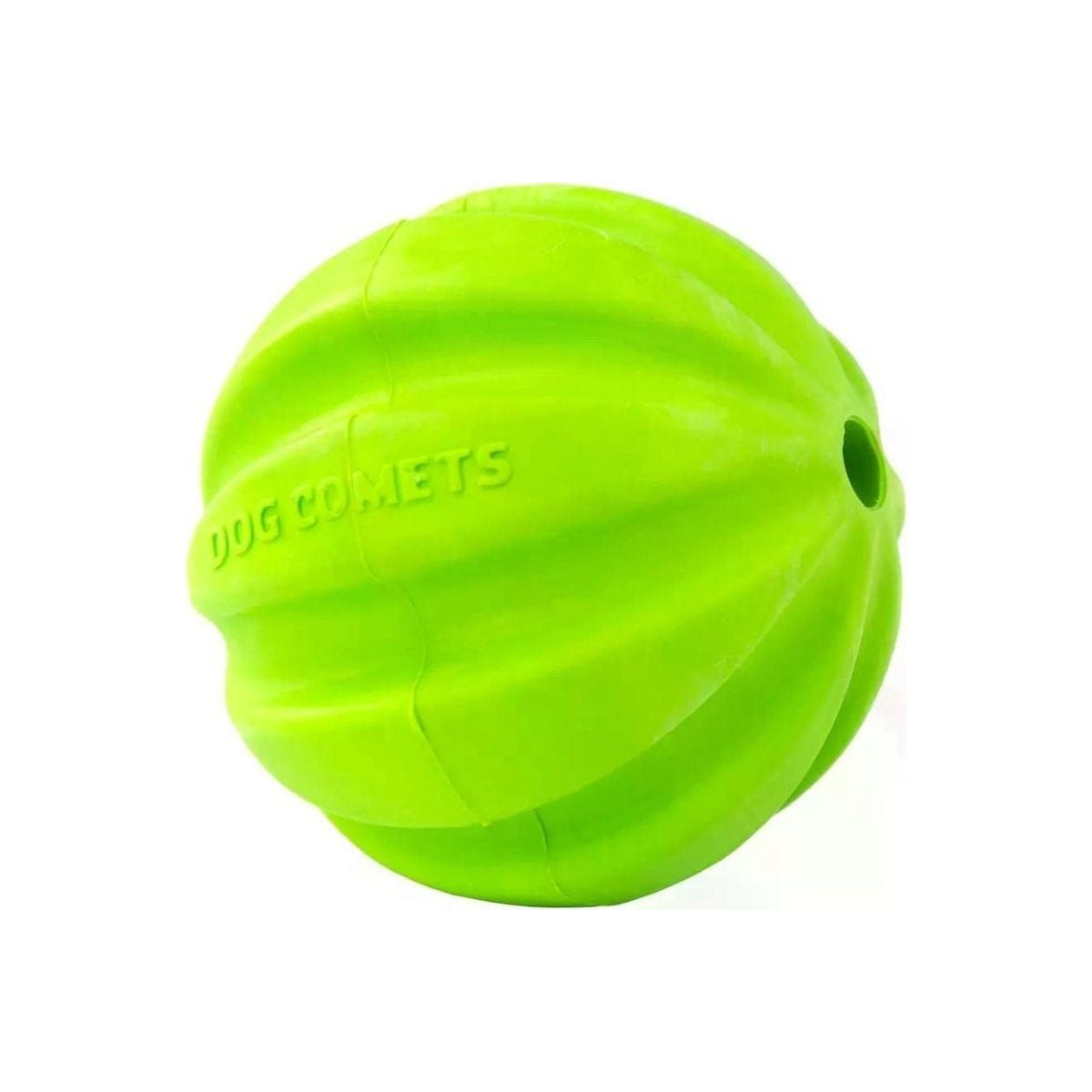 Dog Comets Balle Meteorite Vert 6cm : Jouet durable, rebond puissant