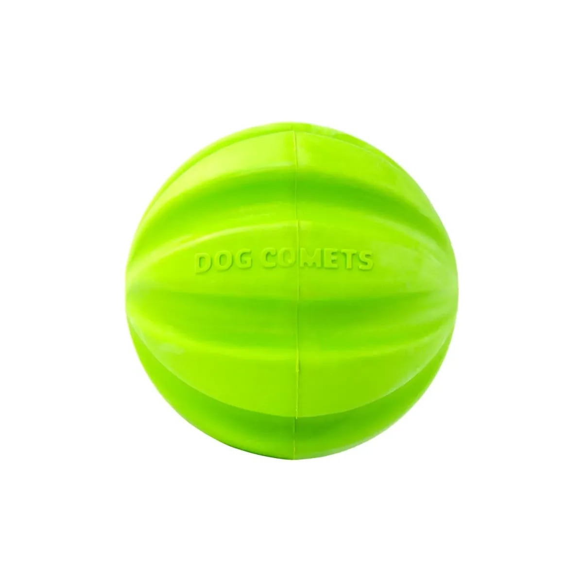 Dog Comets Balle Meteorite Vert 6cm : Jouet durable, rebond puissant