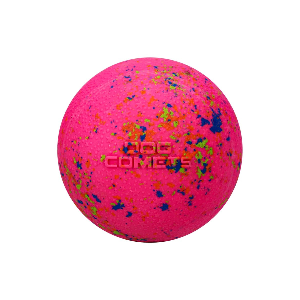Dog Comets Stardust Rose : balle chien flottante, durable et sans BPA