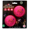 Jouet chien Dog Comets : Balle Stardust rose - 2X, flottante & durable