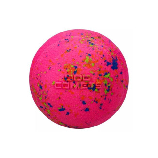 Balle chien Dog Comets Stardust Rose - Jouet naturel flottant 5 cm