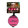 Dog Comets - Balle tennis rose 6cm : rebond extrême, couineur intégré