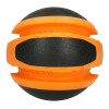 Jouet chien Dog Comets : Ballon planète orange 14 cm, rebond parfait