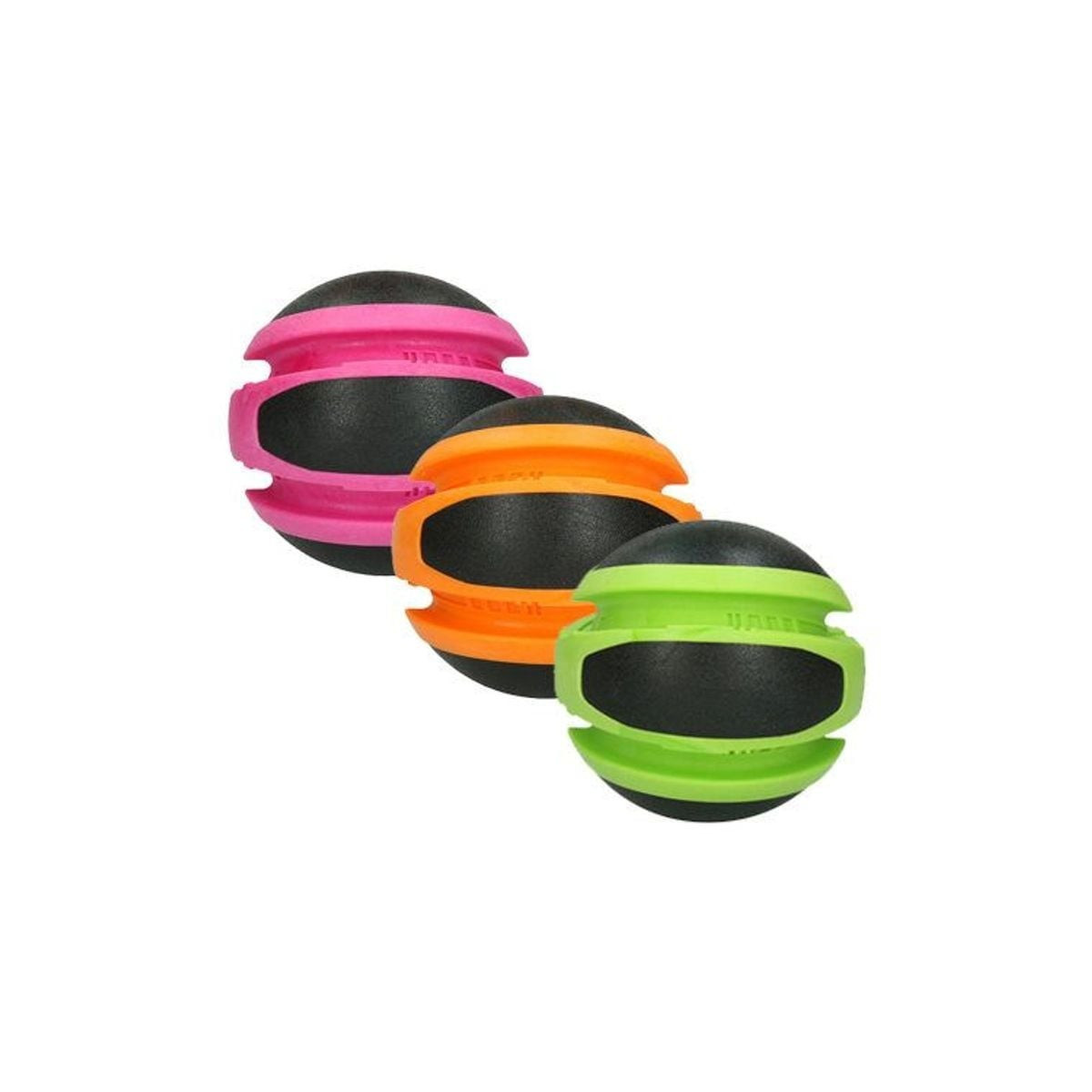 Jouet chien Dog Comets : Ballon Planète Vert 14cm - Rebond parfait