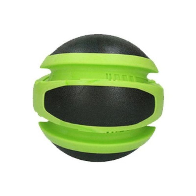 Jouet chien Dog Comets : Ballon Planète Vert 14cm - Rebond parfait